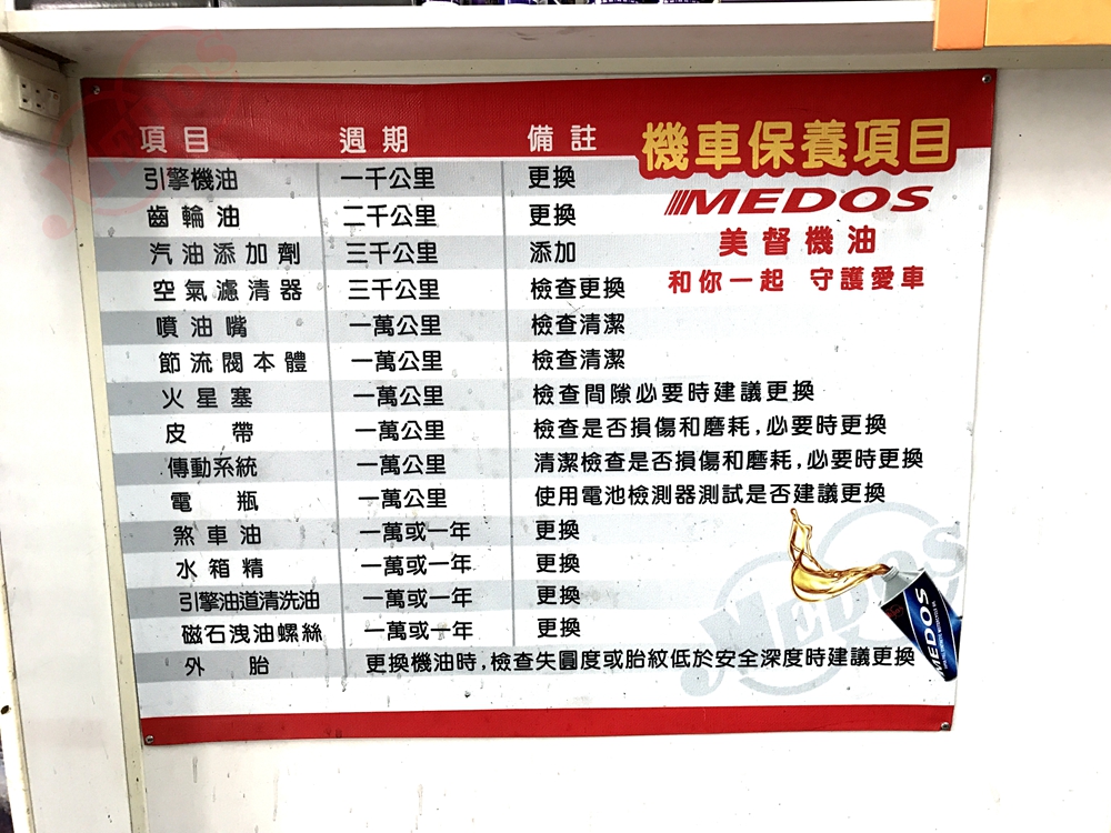 美督機油合作店家 聖祐機車行/美督合作店家/美督店家