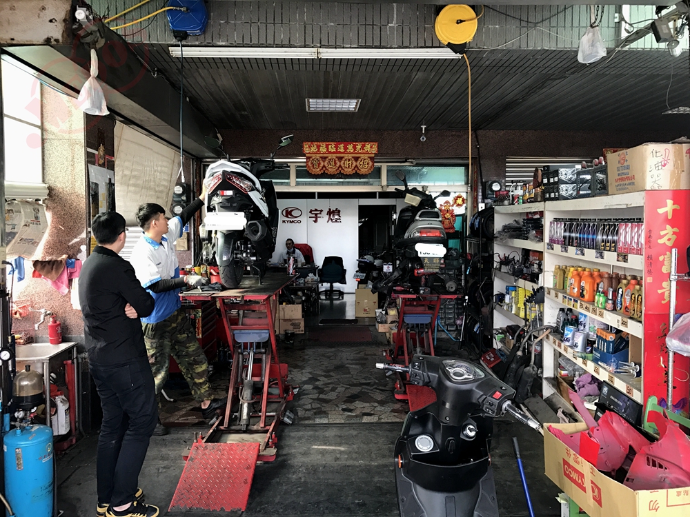  美督機油合作店家 宇煌機車行/美督合作店家/美督店家
