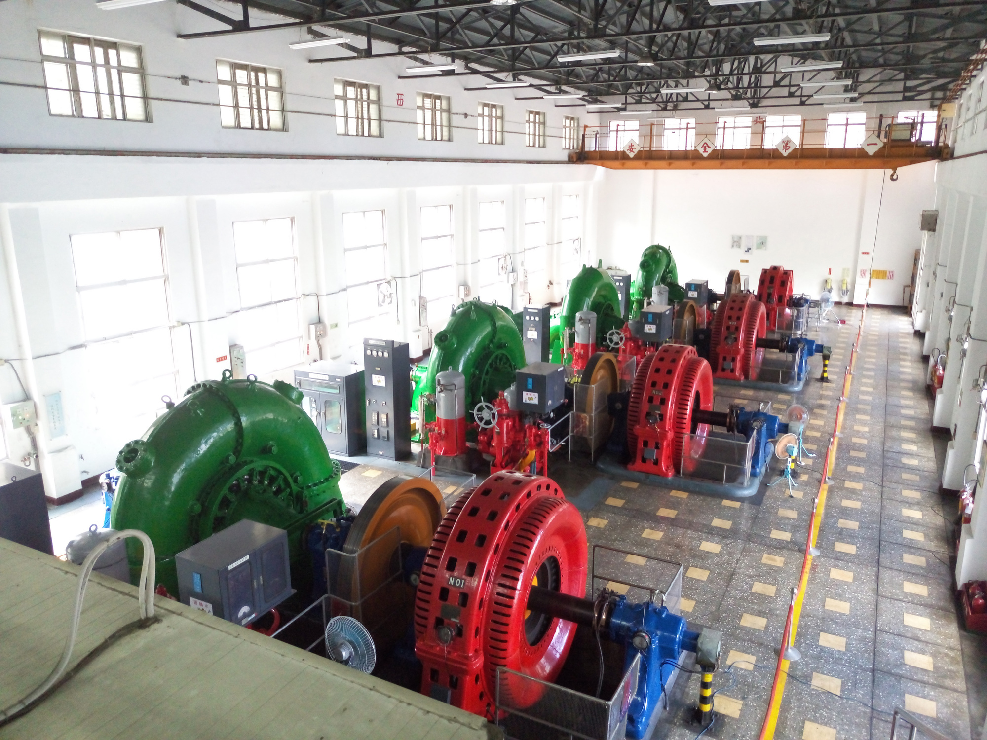 2016年宜蘭蘭陽發電廠天埤機組廠房實拍；台灣設備場景，非美督供油案例。