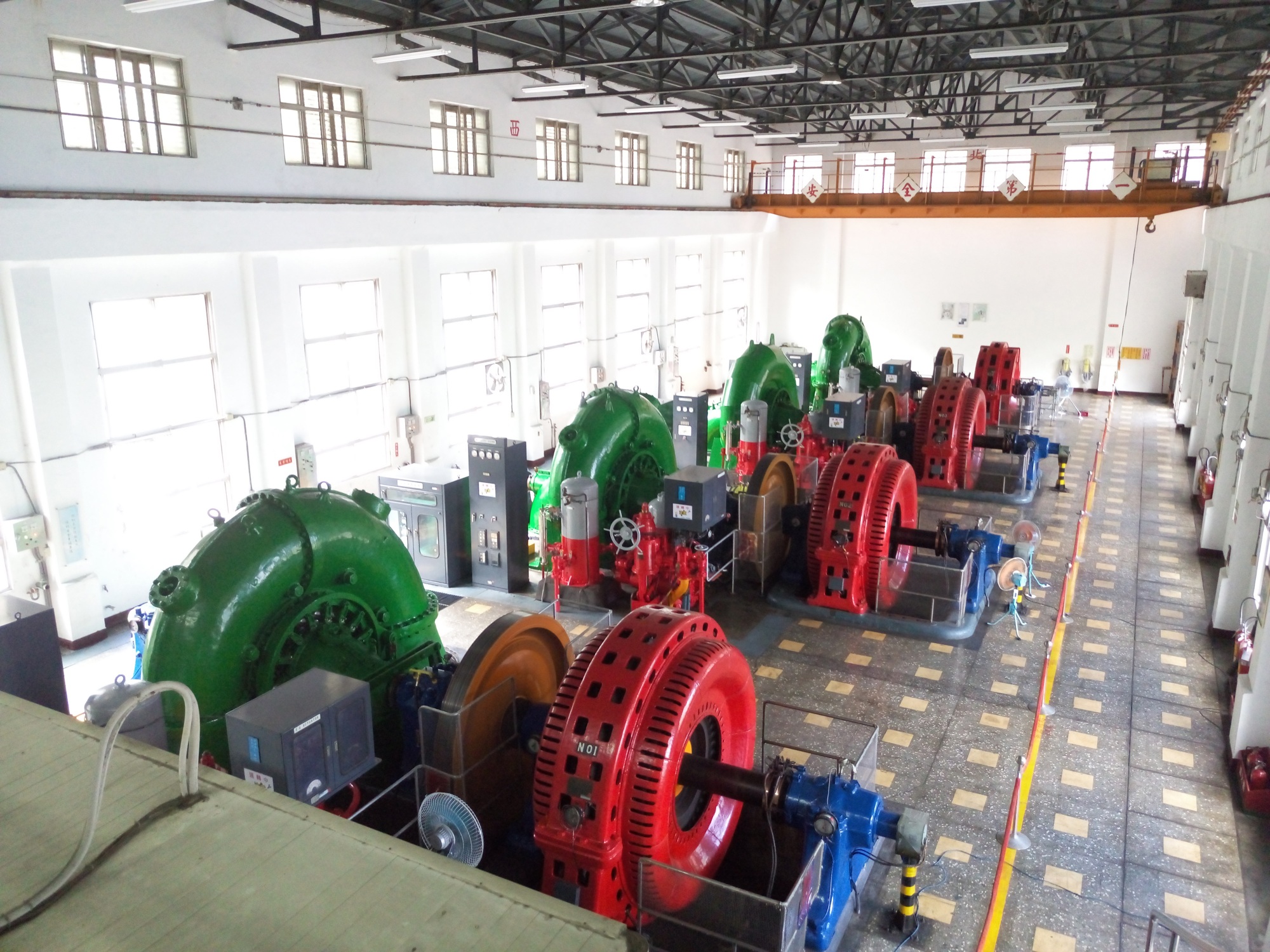 2016年宜蘭蘭陽發電廠天埤機組廠房實拍；台灣設備場景，非美督供油案例。